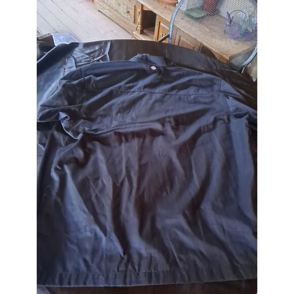 Dickies Executive Chef Coat Lorenzo Jacket Long Sleeve, XL NWT Black - Picture 7 of 8